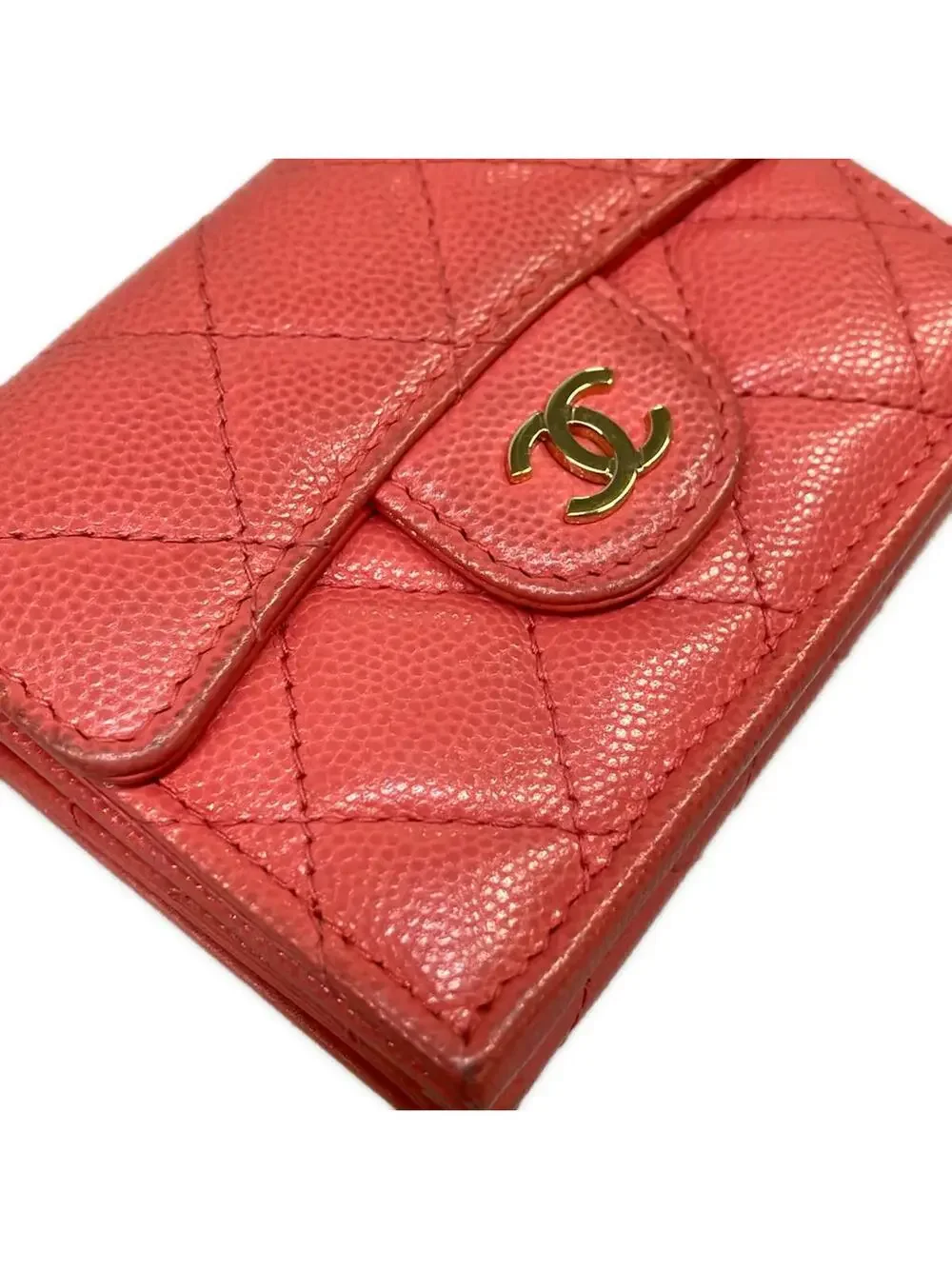 Chanel Matelasse Pink Calfskin Double- #300005C96B